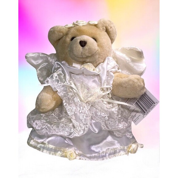 Ganz Angeline Angel Merry Christmas Jointed Plush Holiday Teddy Bear NEW NWT - Picture 1 of 12